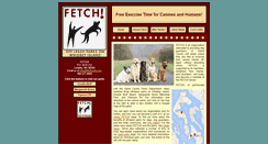 Desktop Screenshot of fetchparks.org